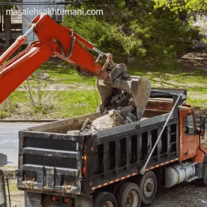 گنجه حمل نخاله و مصالح ساختمانی سنگین در تهران