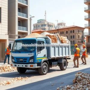 حمل نخاله و مصالح برای مجتمع های بزرگ در تهران